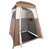 VEVOR Camping Shower Tent, 66" x 66" x 87" 1 Room Oversize Outdoor Portable Shelter, Privacy Tent with Detachable Top, Pockets