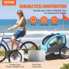 VEVOR Bike Trailer for Toddlers, Kids, 60 lbs Load, Tow Behind Foldable Child Bicycle Trailer with Universal Bicycle Coupler