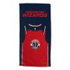 [Personalization Only] OFFICIAL NBA Jersey Personalized Beach Towel - Washington Wizards