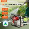 VEVOR Gasoline Engine Water Pump, 3-inch, 7HP 265 GPM, 142ft Lift, 22ft Suction