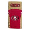 [Personalization Only] OFFICIAL NFL Jersey Personalized Beach Towel - San Francisco 49ers