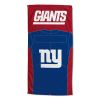 [Personalization Only] OFFICIAL NFL Jersey Beach Towel - New York Giants