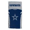 [Personalization Only] OFFICIAL NFL Jersey Personalized Beach Towel - Dallas Cowboys