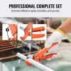 VEVOR Pipe Tube Expander, 1/2", 3/4", 1" OD PEX Tubing Expander, Professional Manual Lever PEX Tools Expander, with 3 Expansion Heads